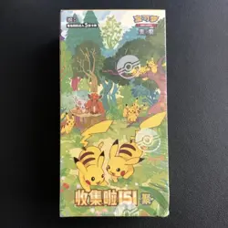 Pokemon TCG Chinese Collect 151 Journey Booster Box 151C Sealed - Image 1