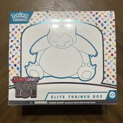 Pokemon TCG Scarlet and Violet 151 Elite Trainer Box Factory Sealed ETB - Image 1