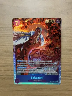 One Piece TCG OP16-065 SR Sakazuki English - Image 1
