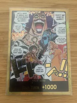 One Piece CCG The Time Of Battle Op16 Gold Don Card English - Image 1