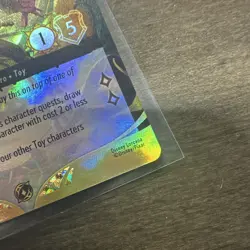 Disney Lorcana TCG Woody Store Championship Foil 54/P3 English - Image 4