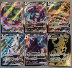 Pokemon Cards VMAX Lot Metagross Totnadus Ice Shadow Rider Calyrex Gold TG29 - Image 1