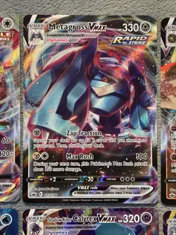 Pokemon Cards VMAX Lot Metagross Totnadus Ice Shadow Rider Calyrex Gold TG29 - Image 3