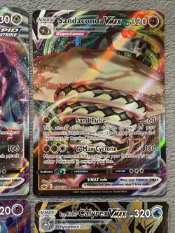 Pokemon Cards VMAX Lot Metagross Totnadus Ice Shadow Rider Calyrex Gold TG29 - Image 4