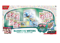 Pokemon 151 Blooming Waters Premium Collection - 12 Packs +Promo Cards (Costco) - Image 1