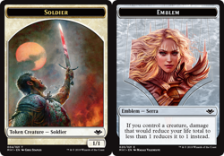 Soldier Token (004/021) / Serra Emblem (020/021) - Modern Horizons - Common - Image 1