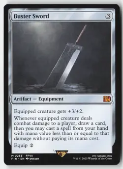 MTG - Buster Sword M FINAL FANTASY 255 LP-NM - Image 1