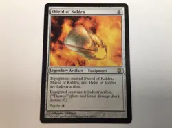 Magic the Gathering Shield of Kaldra Mint never played. Darksteel. - Image 1