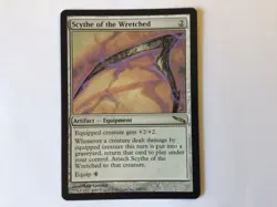 Magic the Gathering Scythe of the Wretched Mirrodin Mint/NM. - Image 1