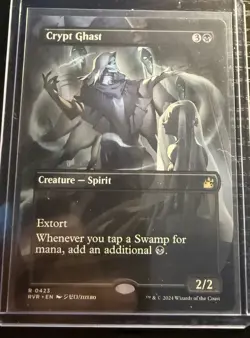 Crypt Ghast (Anime Borderless) #423 (NM) Ravnica Remastered RVR Magic MTG - Image 1