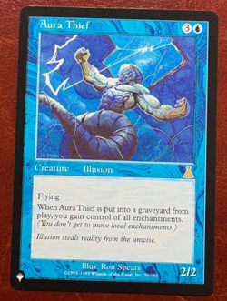 1x NM Aura Thief - #UDS-26/143 The List - MTG Magic Never Played x1 - Image 1