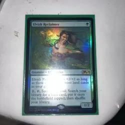 Elvish Reclaimer Foil Pre Release M20 Core Set - Image 1
