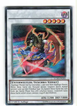 Yugioh STYGISCHE UNTEROFFIZIERE , lc5d-de243 Secret Rare deutsch Exc 1. Auflage - Image 1