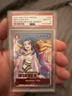 Vivi OP-03 Pre-Release Tournament Winner ST01-009 One Piece Promotion Foil - Image 1