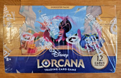 Disney Lorcana Into The Inklands Booster Box (24 Booster Packs) - New - Sealed - Image 1