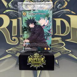 Union Arena TCG Sealed Participation Pack 2025 Vol. 1 English Megumi Fushiguro - Image 1