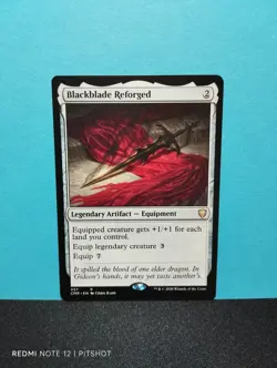 Blackblade Reforged / Schwarzklinge, neu geschmiedet - MTG Magic - Image 1