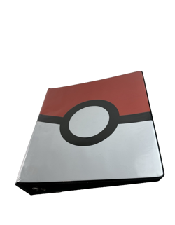 Ultra PRO Pokemon Trading Card Binder Poke Ball Album Portfolio Holder Storage - Image 1
