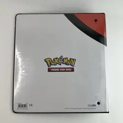 Ultra PRO Pokemon Trading Card Binder Poke Ball Album Portfolio Holder Storage - Image 3