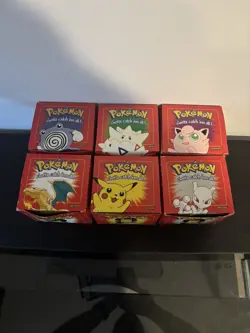 BURGER KING 1999 POKEMON 23K GOLD PLATED TRADING CARD - COMPLETE SET ALL SEALED - Image 1