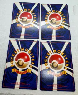 Japanese Gym Pokemon Lot of 4 Cards Vintage Tangela, Paras, Raticate, Bellsprout - Image 3