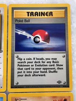 Pokemon Jungle Lot Of 11 Unique Cards Vintage - Pikachu Jigglypuff Eevee Nr Mint - Image 5