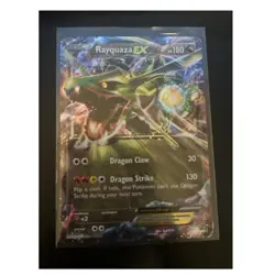 Pokemon Rayquaza EX XY73 XY Promo Holo Rare Basic Card HP 180 PLANETA English - Image 1
