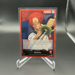 Shanks - OP09-001 - Leader - Near Mint - English - One Piece Card Game - Image 1