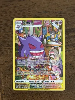 Pokemon TCG Gengar Trainer Gallery Card TG06/TG30 Lost Origin - Image 1