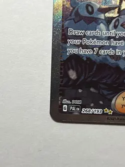 Grusha 268/193 Sv02 Paldea Evolved SIR Full Art Holo Trainer Card - Image 4