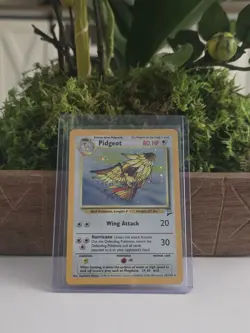 Pokemon Trading Card Pidgeot 2ed Edition 14/130 Holo - Image 1