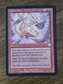 MTG - Cave-In x1 - Mercadian Masques - MP - Magic The Gathering - Image 1