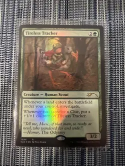 Tireless Tracker - Secret Lair - FOIL - NM UNPLAYED - MtG - Image 1