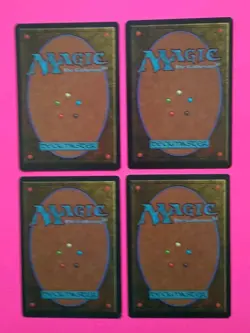 Magic the Gathering MTG Fallen Empires HAND OF JUSTICE X 4 LP/EX RARE 1994 - Image 3