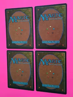 Magic the Gathering MTG Fallen Empires HAND OF JUSTICE X 4 LP/EX RARE 1994 - Image 4