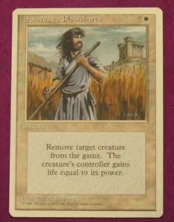 Swords to Plowshares MTG Core Set 4th Edition Regular - Image 1