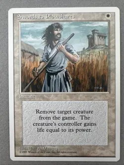 2x Swords to Plowshares 4th Edition NM/LP - Image 2