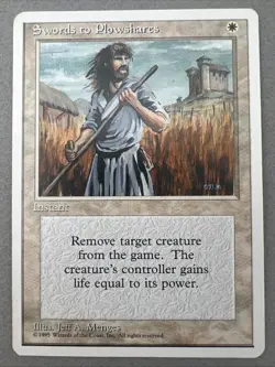 2x Swords to Plowshares 4th Edition NM/LP - Image 4
