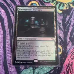 MTG Murders at Karlov Manor Underground Mortuary Foil Lp - Image 1
