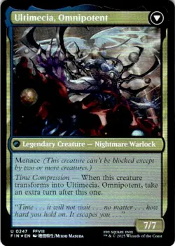 ULTIMECIA, TIME SORCERESS 247 UC FINAL FANTASY MAGIC: THE GATHERING FOIL NM/M - Image 2