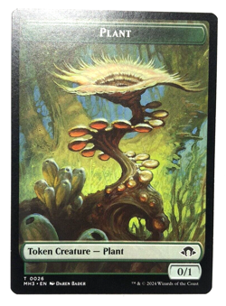 Plant Token 0026 Modern Horizons 3 MTG Magic the Gathering NEAR MINT NM - Image 1