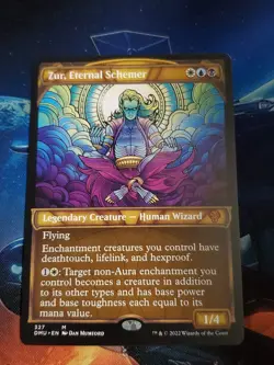 Zur, Eternal Schemer-Dominaria United-Textured Foil MT/NM Pack Fresh!! - Image 1