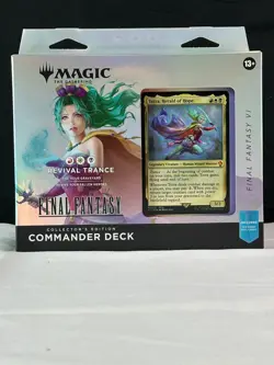 Magic The Gathering Revival Trance Final Fantasy Commander Deck Ages 13+ - Image 1