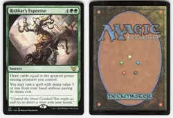 Rishkar's Expertise 127 Commander: Kamigawa: Neon Dynasty MTG LP - Image 1