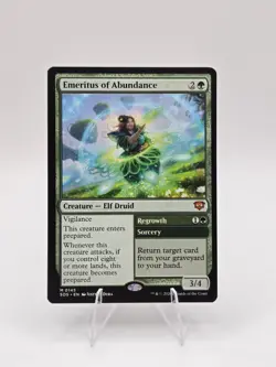 Emeritus of Abundance Secrets of Strixhaven Regular Near Mint - Image 1