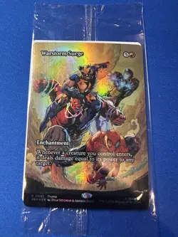 MTG Warstorm Surge Marvel Promo P-001 Avengers Armageddon #1 Exclusive NM - Image 1