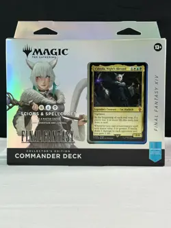 Magic The Gathering Scions & Spellcraft Final Fantasy XIV Commander Deck 13+ - Image 1