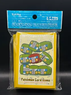 SEALED SHINY CHARJABUG SLEEVES POKEMON CENTER JAPAN POKEMON TCG - Image 1