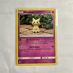 Pokemon TCG Mimikyu 97/236 SM Cosmic Eclipse Holo Rare English 2019 - Image 1