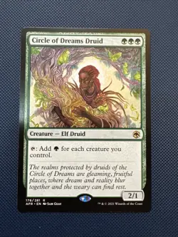 MTG Circle of Dreams Druid - Adventures in the Forgotten Realms (AFR) NM - Image 1